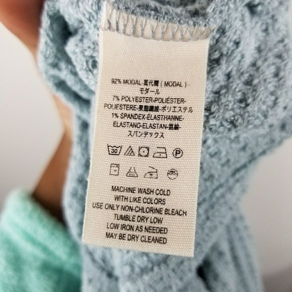 Sold Free People  Top Waffle Knit Dolman Sleeves - Picture 4 of 4